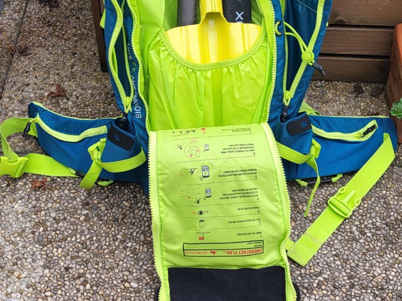 Sac à dos Quechua avec DVA