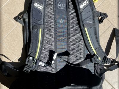 Sac à dos, marque EVOC, modèle FR ENDURO BLACKLINE