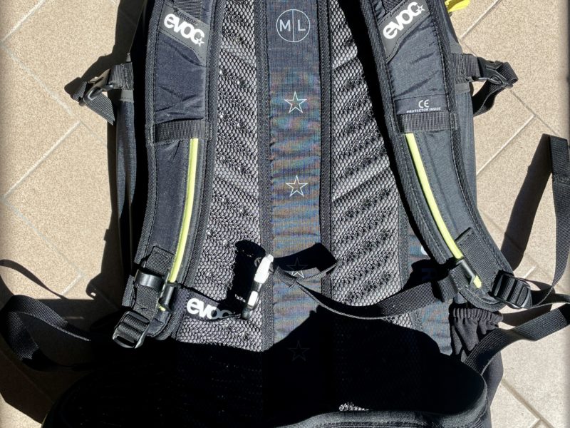 Sac à dos, marque EVOC, modèle FR ENDURO BLACKLINE