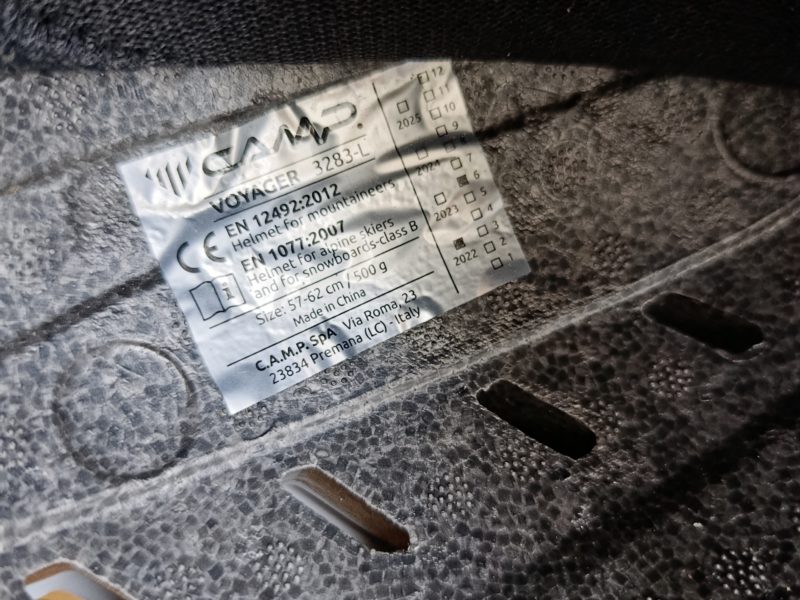 Casque Camp Voyager M