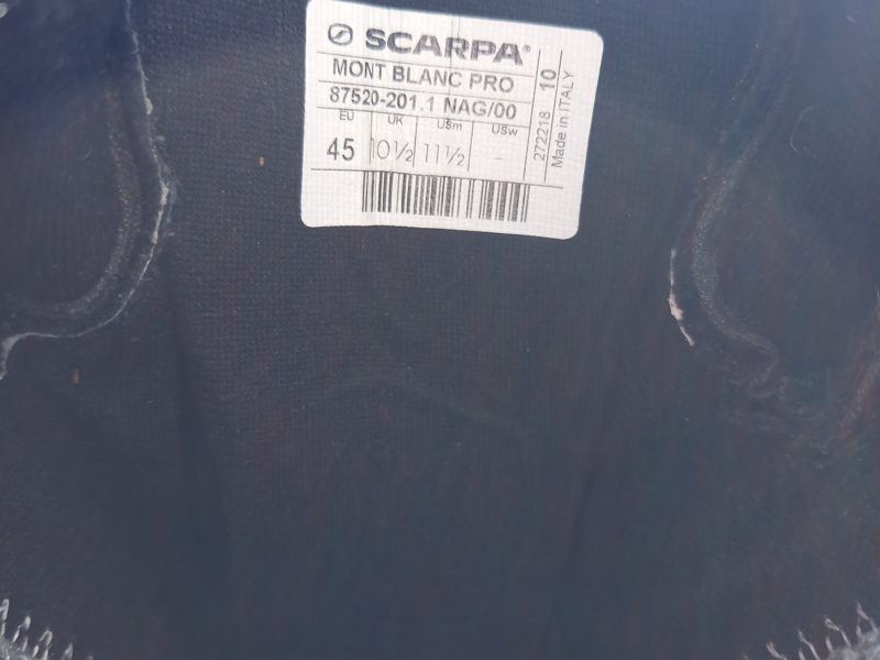 Scarpa Mont Blanc Pro