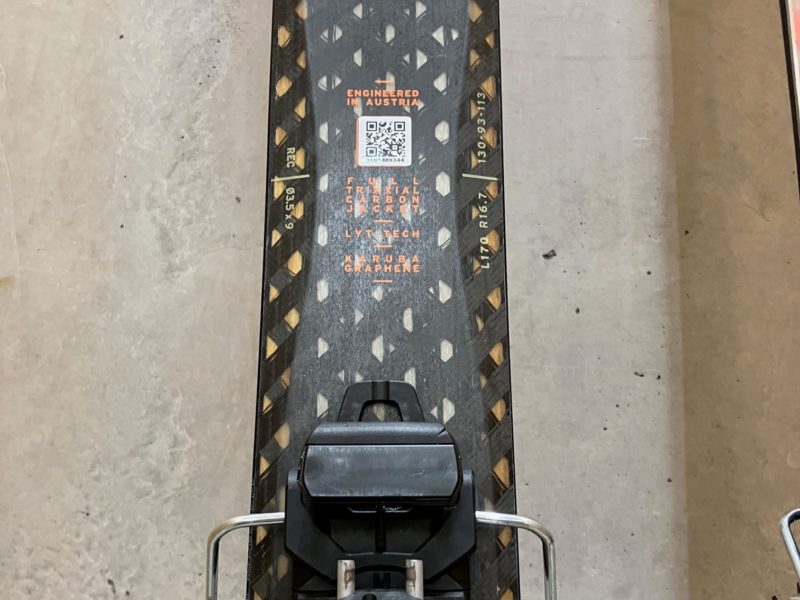 Comme neuf Head ski rando (170 cm)